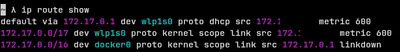 Docker subnet collision: <code>172.17.0.0/16</code> overlaps with <code>172.17.0.0/17</code>.